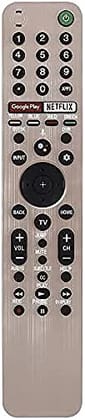 Ehop RMF-TX600U Compatible Remote Control for Sony Smart TV with Voice Function Google Play Netflix Keys XBR-85Z9G XBR-77A9G XBR-55A9G KD-75X750H XBR-65A9G XBR-49X950H XBR-98Z9G XBR-65X950G