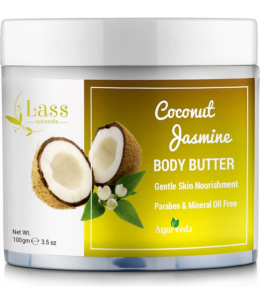 Lass Naturals Coconut & Jasmine Body Butter Cream
