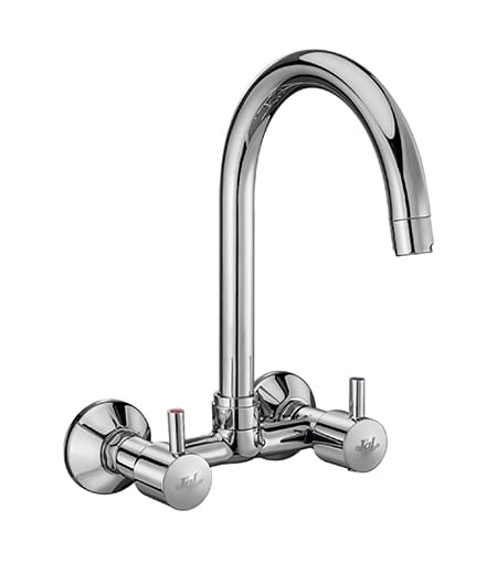 Sink Mixer with Gooseneck Swivel