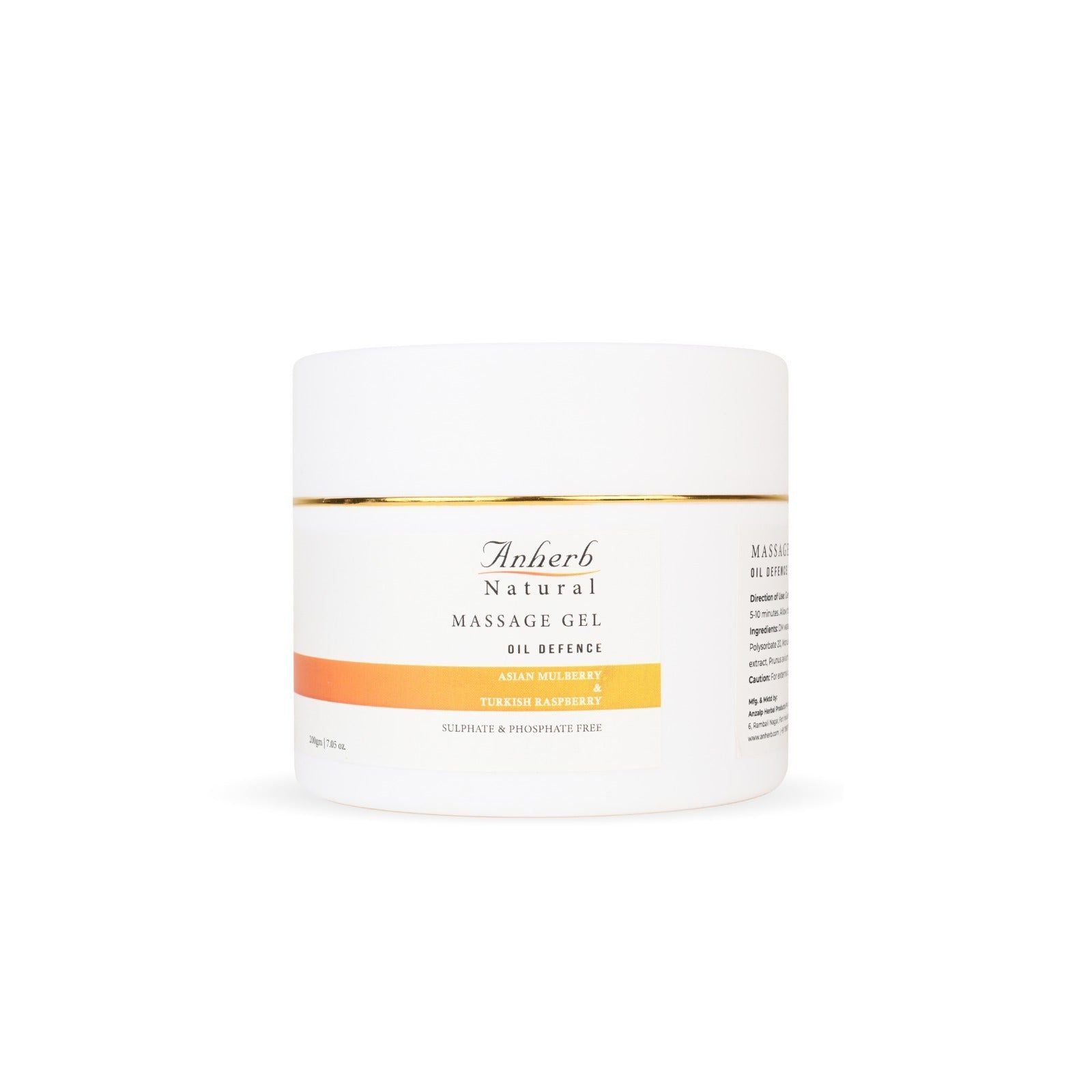 Anherb Natural Oil Defence Massage Gel - 200g