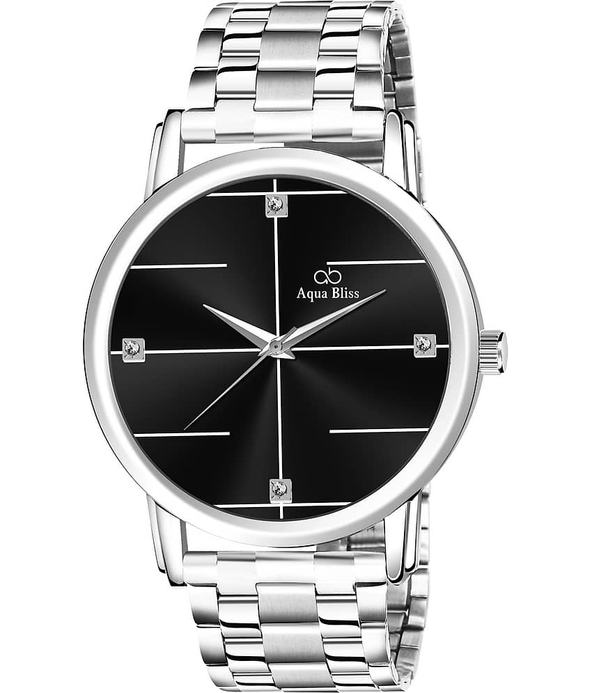 AQUA BLISS - Silver Stainless Steel Analog Men's Watch