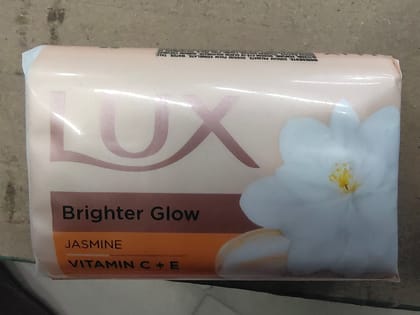 Lux bathing soap bright glow jasmine