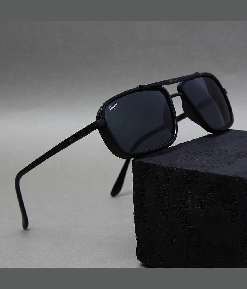 RESIST EYEWEAR Black Square Sunglasses ( Pack of 1 )