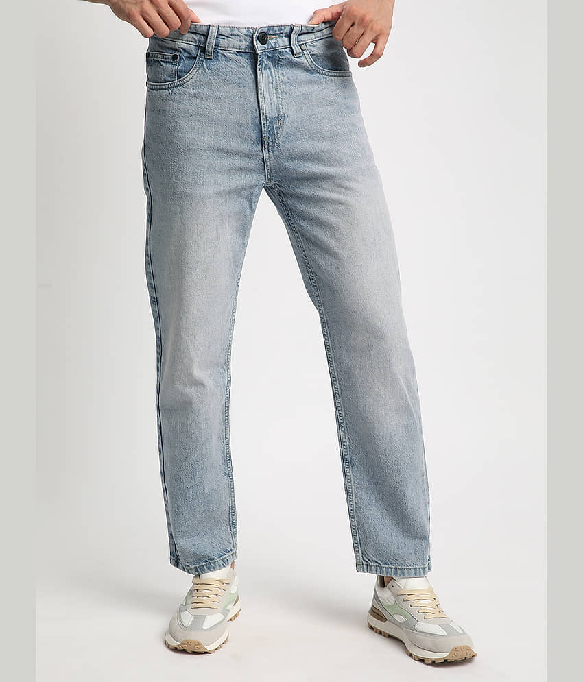 Bene Kleed Regular Fit Solid Men's Jeans - Blue ( Pack of 1 )