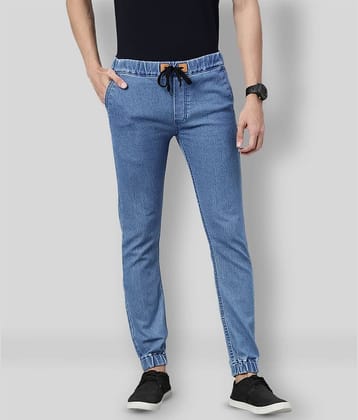 Urbano Fashion - Light Blue Cotton Blend Slim Fit Men's Jeans ( Pack of 1 )