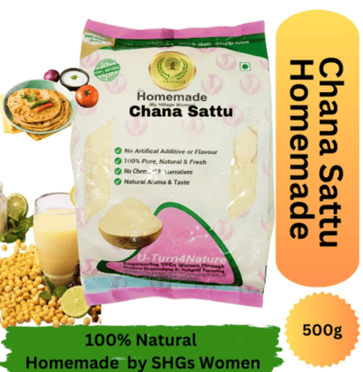 Chana Sattu (Roasted Garm Flour)- Homemade 500g
