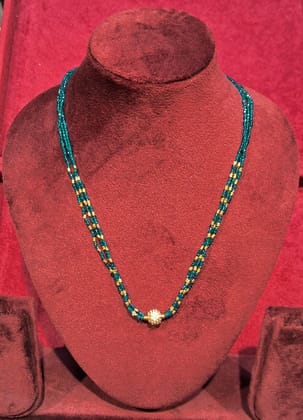 CHAIN CRYSTAL-Peacock Green CHAIN CRYSTAL-Peacock Green