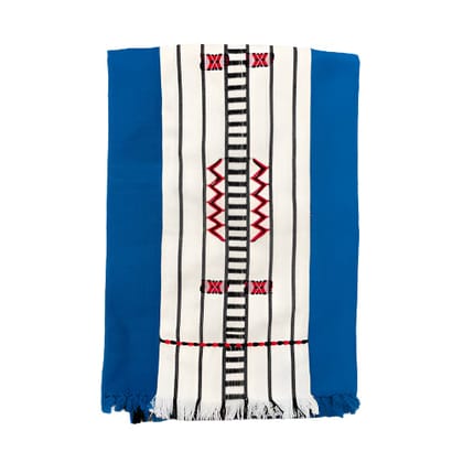 Haophi Shawl (blue) – Handwoven Cultural Heritage