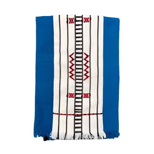 Haophi Shawl (blue) – Handwoven Cultural Heritage