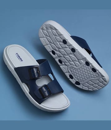 koburg Grey Men's Slide Flip Flop
