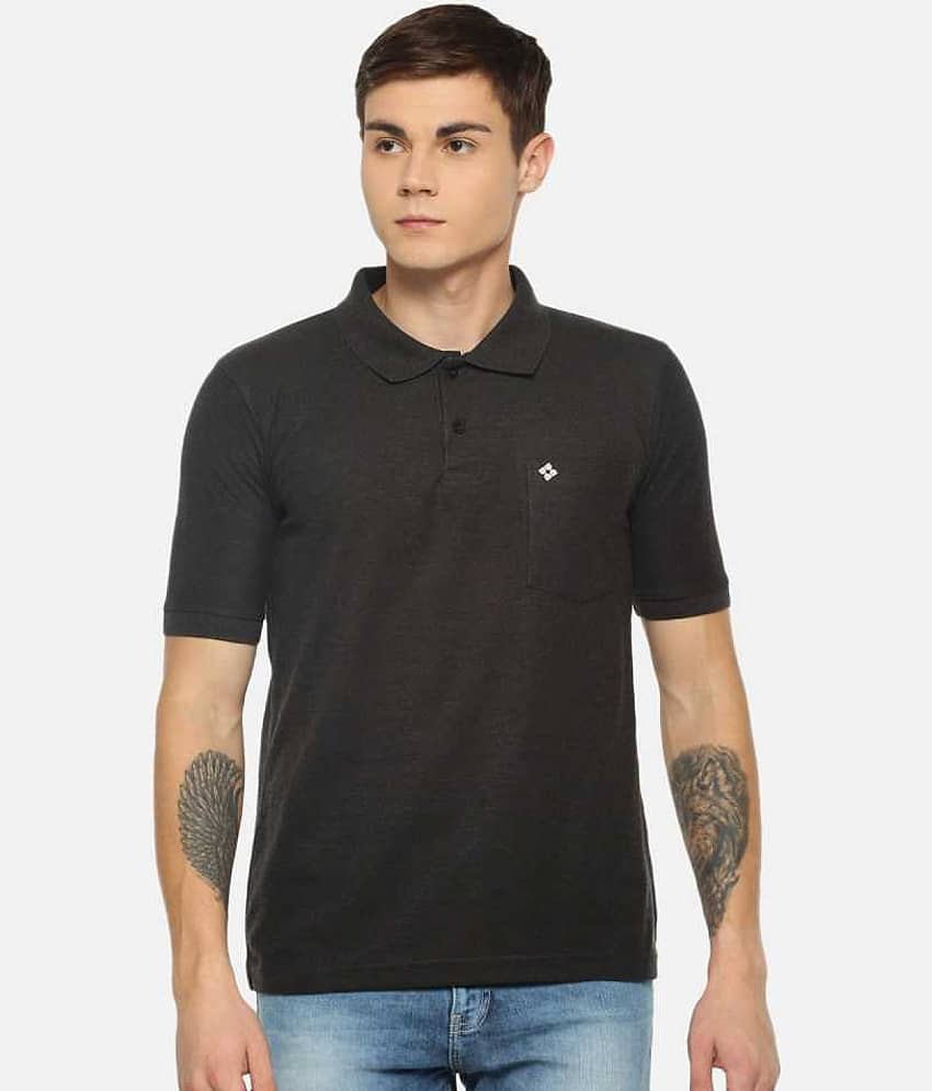 Dollar Cotton Blend Red Solids T-Shirt