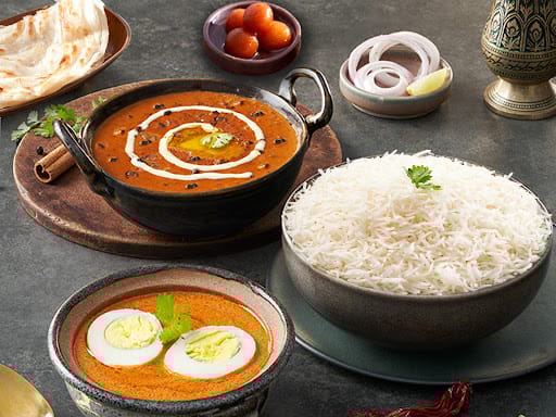 Egg Masala Meal - Serves 1