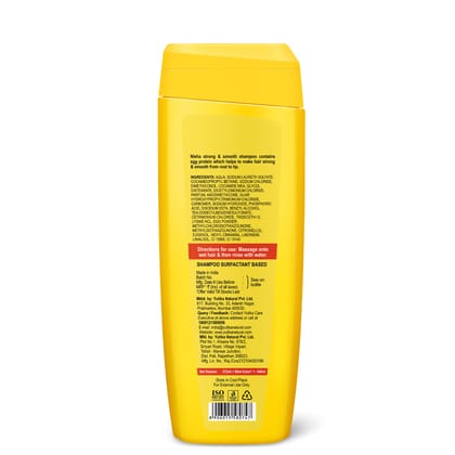 Nisha Egg Protein Shampoo for Strong & Smooth Hair 340ml