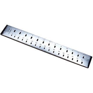 Scorpion Drawplate Monopoly Brand, Rectangular Holes 8 Inch - 30 Holes (Economy)