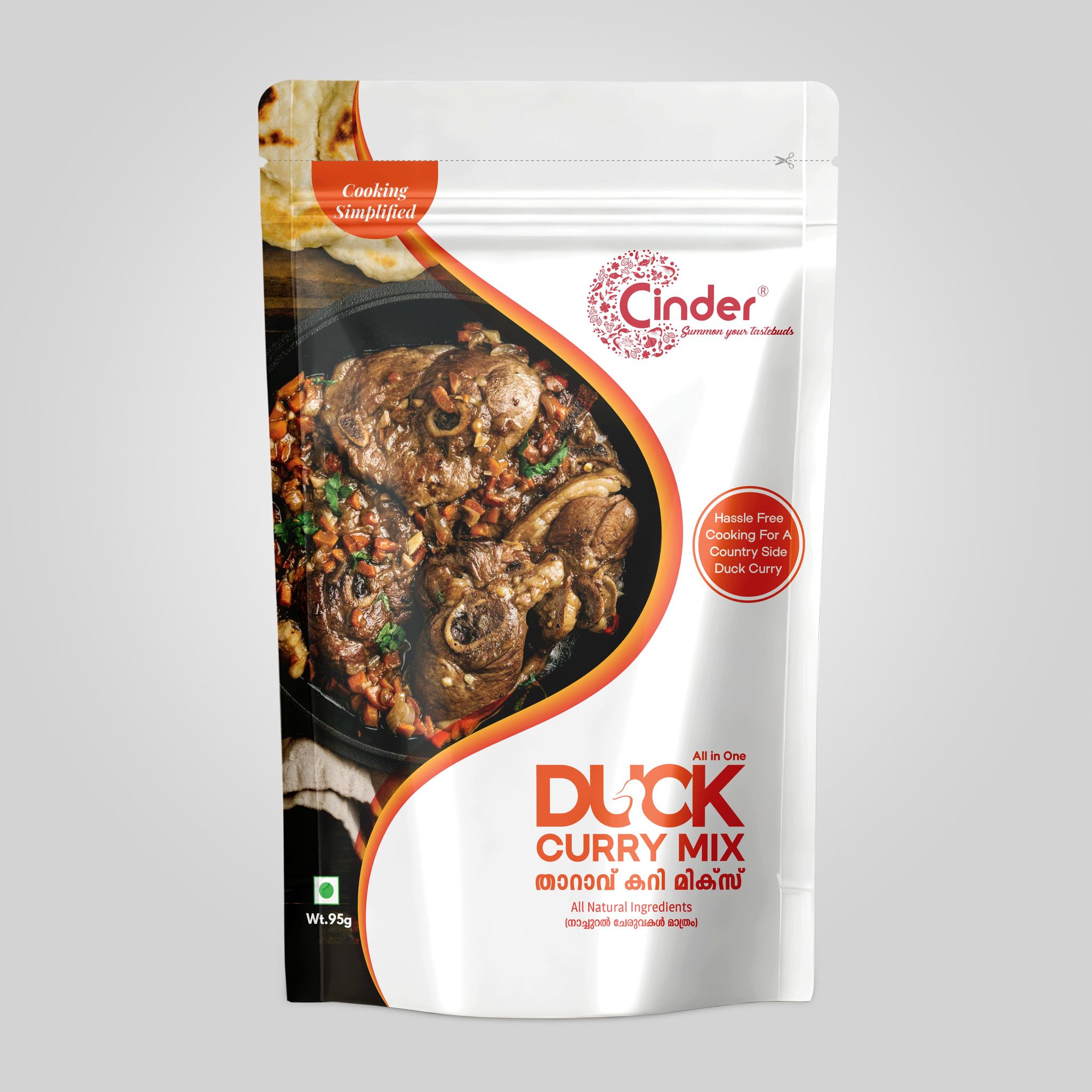 CINDER DUCK CURRY MIX 95G - ALL IN ONE