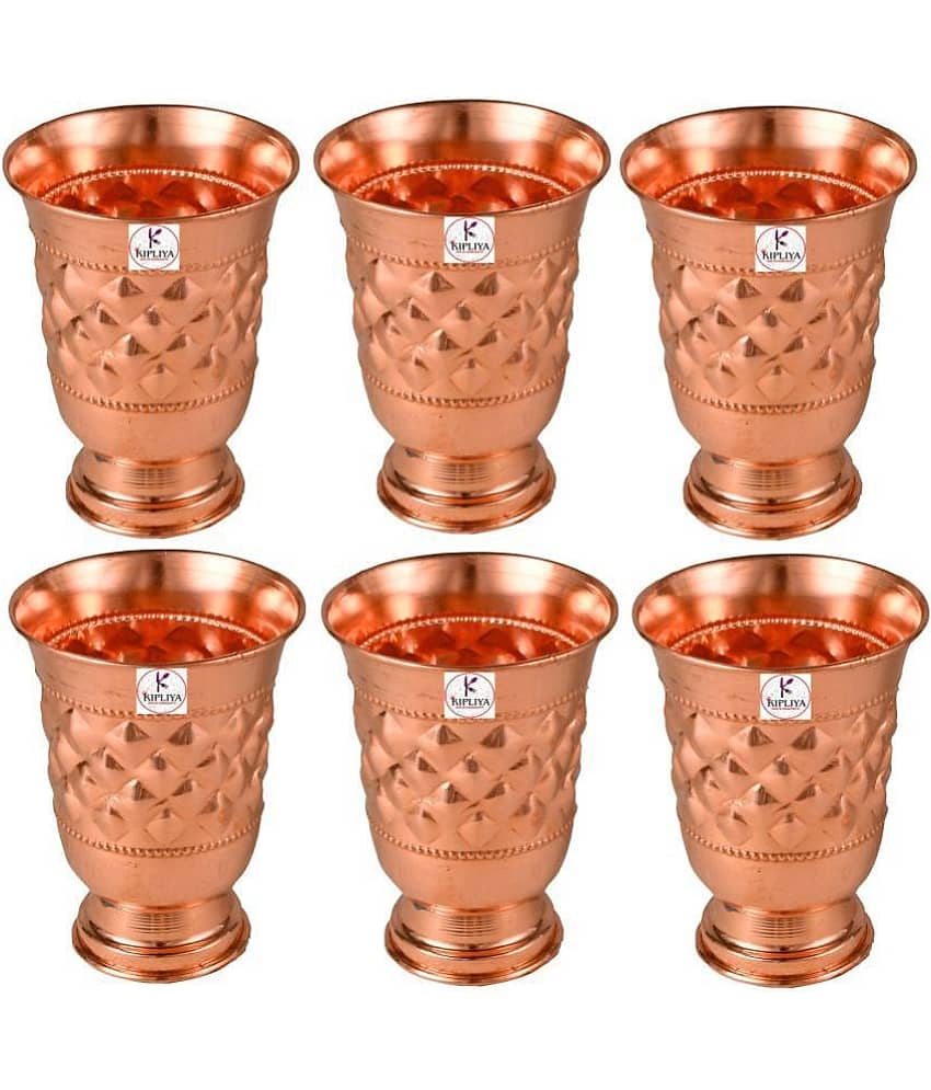 KIPLIYA Copper 250 ml Glasses