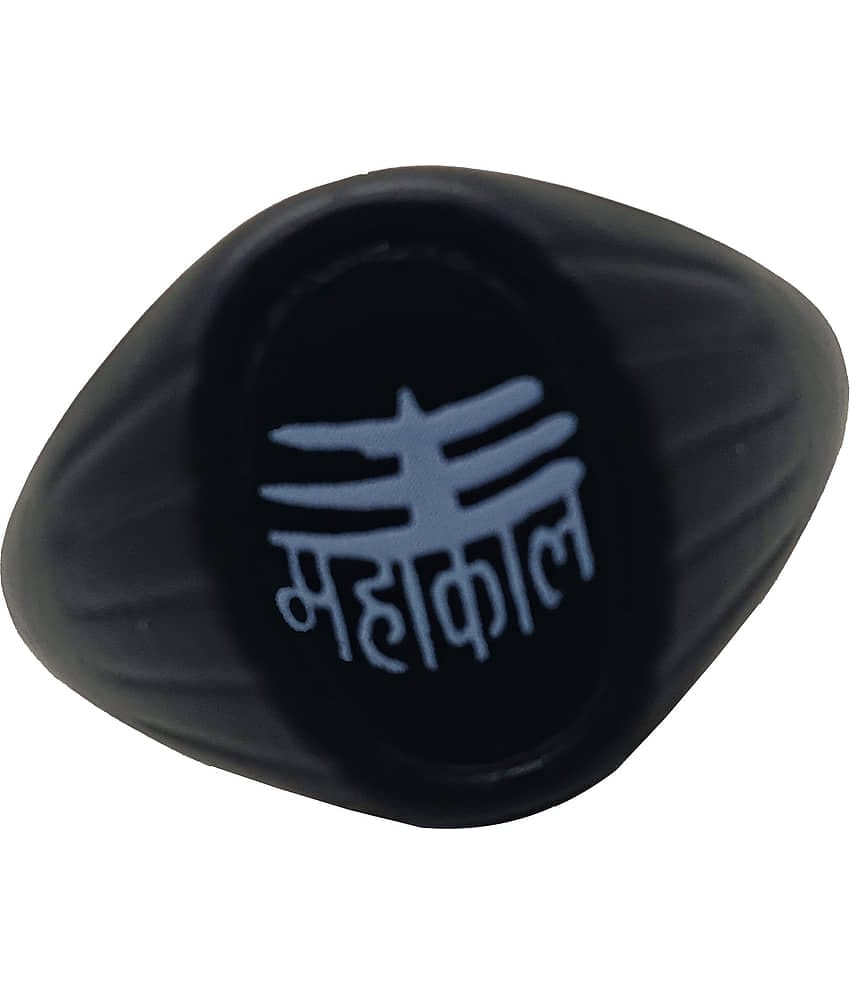 SHANKH-KRIVA - Black Rings ( Pack of 1 )