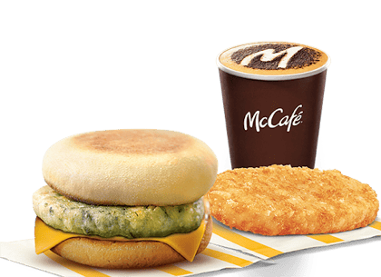 Veg McMuffin 3 Pc Meal
