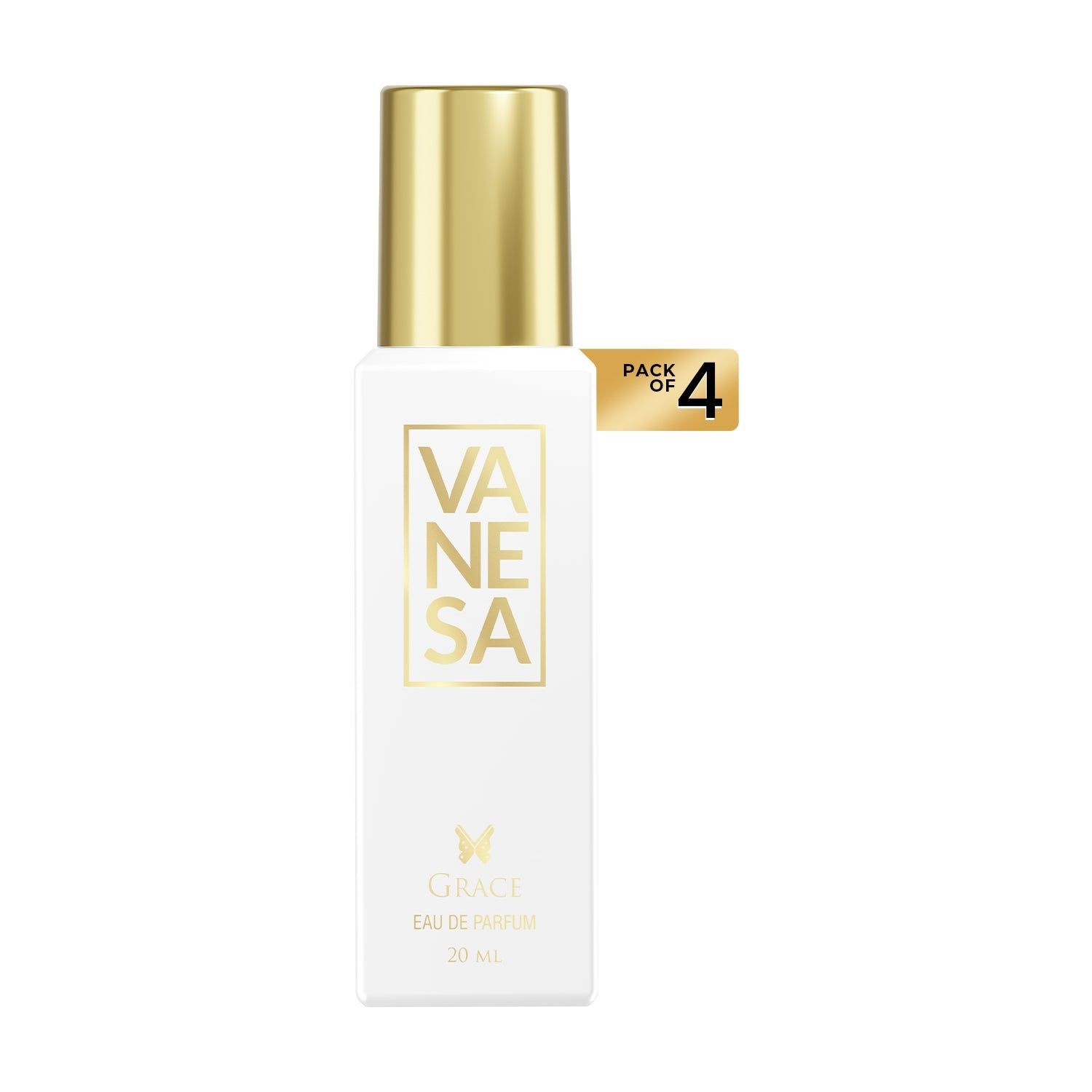 Vanesa Pack of 4 Grace Perfume - 20ml Each