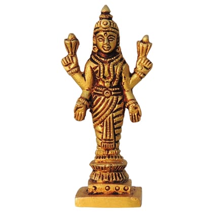 Brass Showpiece Laxmi Ji God Idol Statue (BSMAS1459 L)