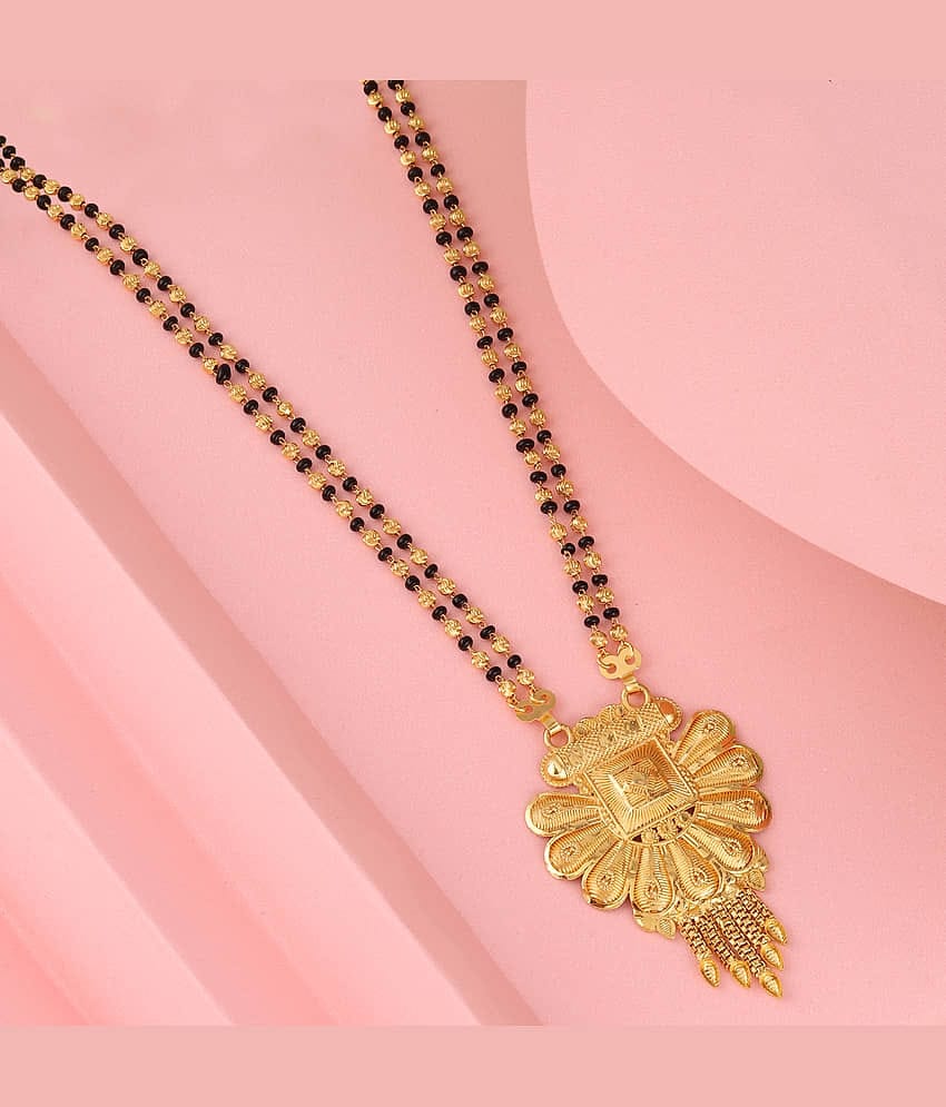 Bhagya Lakshmi Golden Mangalsutra ( Pack of 1 )