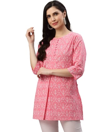 Cotton Short Kurti For Women (Pack of 1)