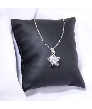 Silver Shine - Silver Pendant ( Pack of 1 )