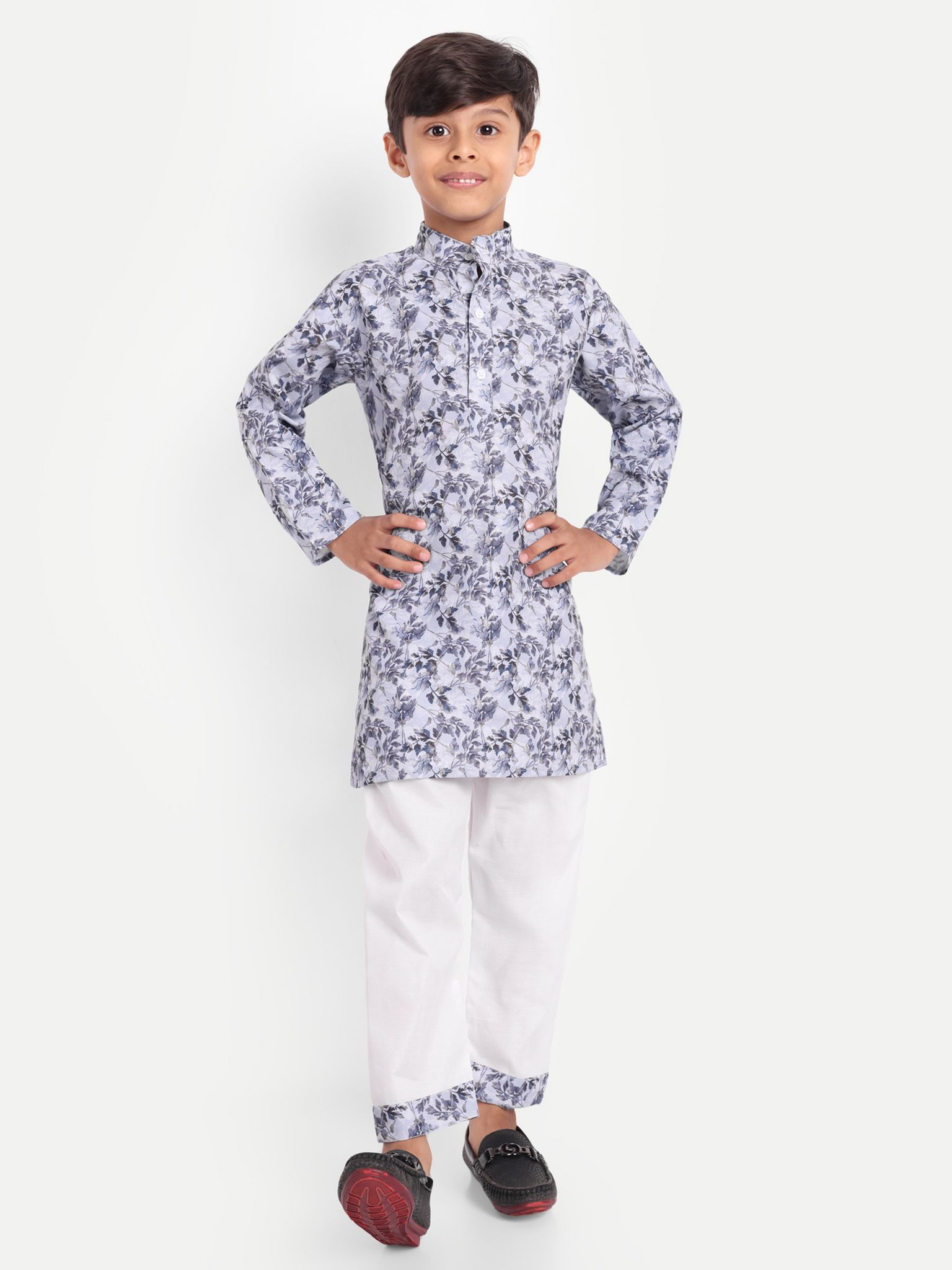 Kurta Pyjama Set _ Multicolor