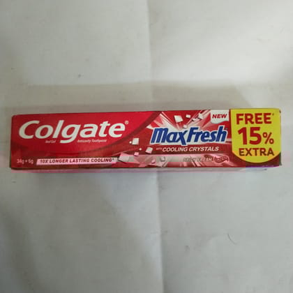 Colgate max fresh Cooling crystals spicy fresh Anticavity toothpaste Colgate max fresh Cooling crystals spicy fresh Anticavity toothpaste