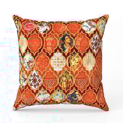 Vintage Art-Canvas Cushion / 16x16 / without