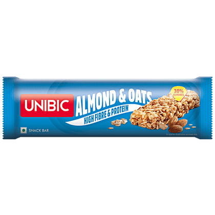 UNIBIC Snack Bar - Almond & Oats, 30 g