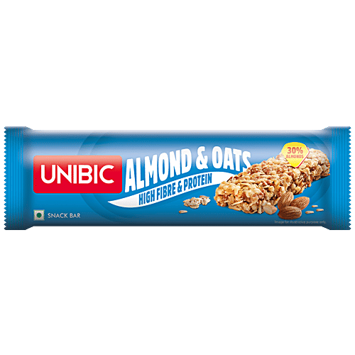UNIBIC Snack Bar - Almond & Oats, 30 g