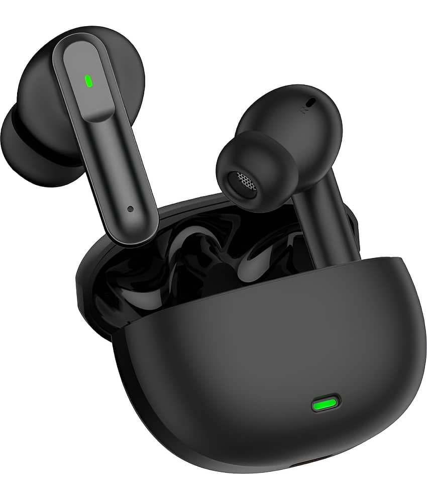 COREGENIX ATOM Bluetooth True Wireless (TWS) In Ear 30 Hours Playback Low Latency,Powerfull bass IPX4(Splash & Sweat Proof) Black