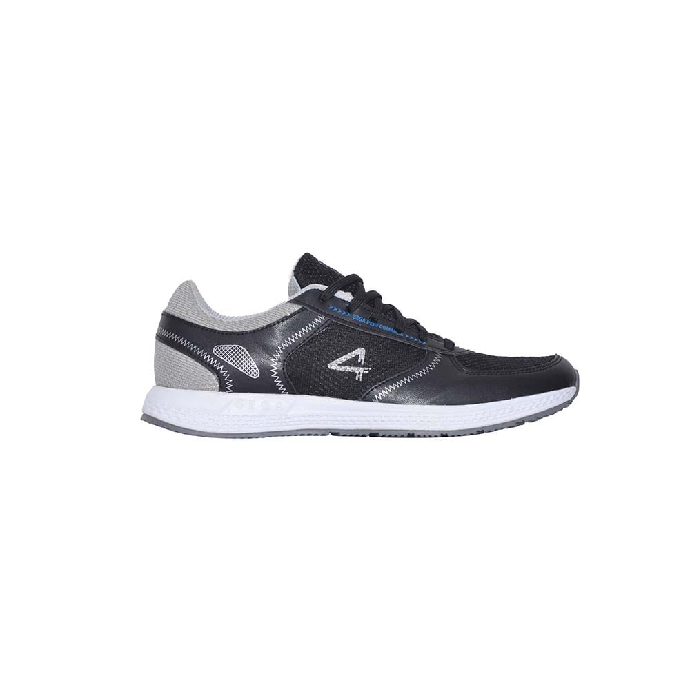 Sega Marathon Speed Running Shoes (Black/LightGrey)-7