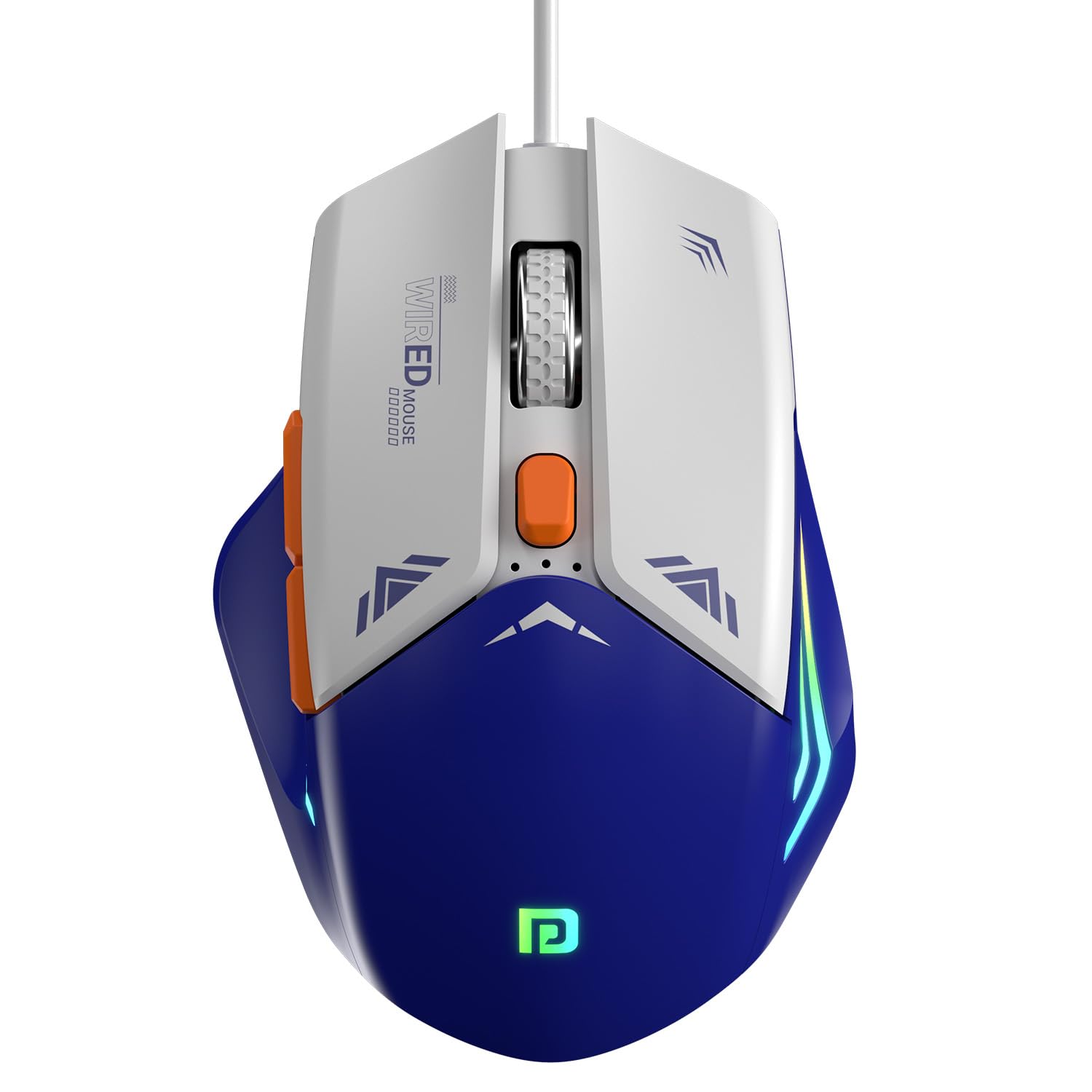 Portronics Vader Wired Gaming Mouse (Blue)