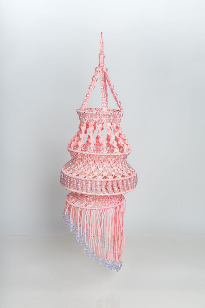 Handcrafted Macrame Jhumar | Traditional Hanging Décor | Elegant Home Decoration