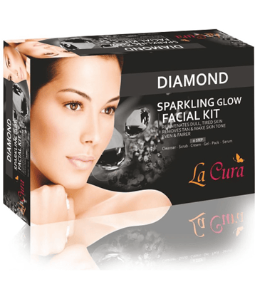 La Cura Sparkling Glow Diamond Facial Kit 260 gm g