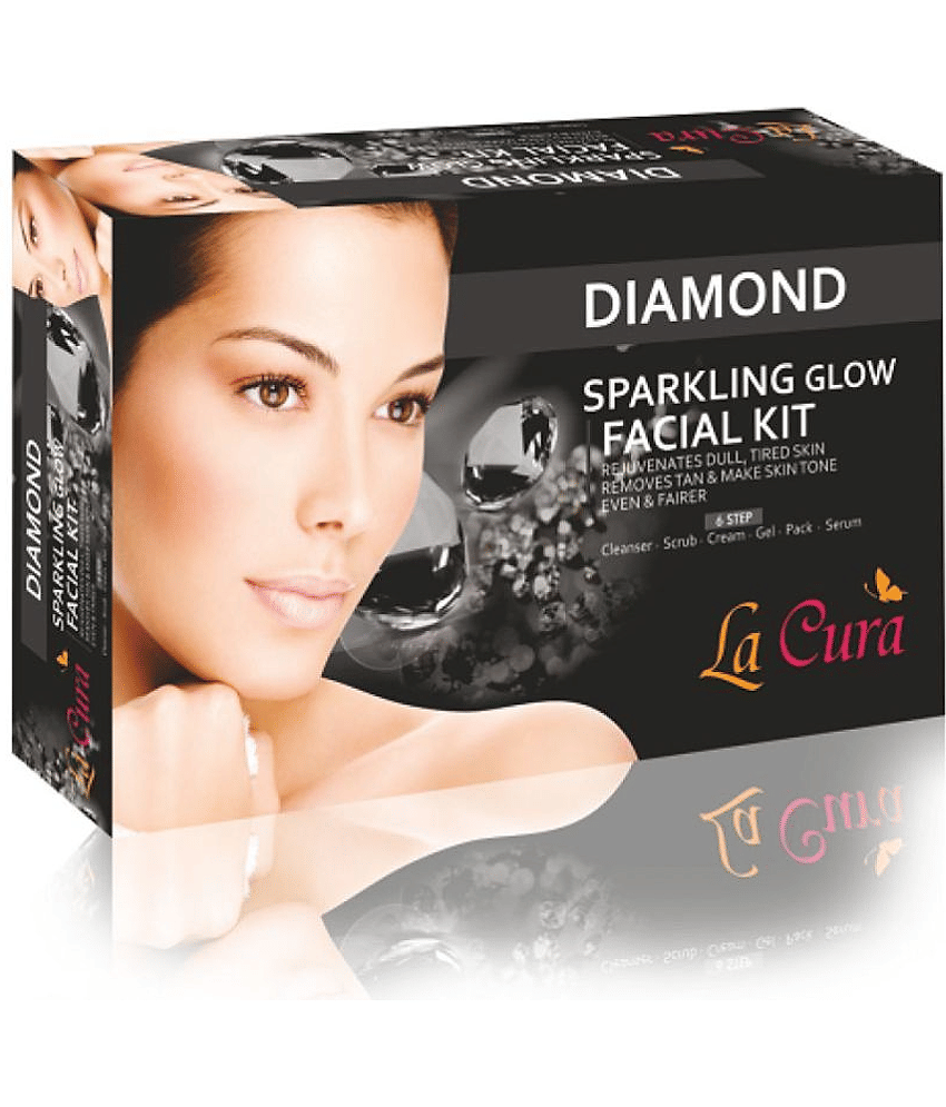 La Cura Sparkling Glow Diamond Facial Kit 260 gm g