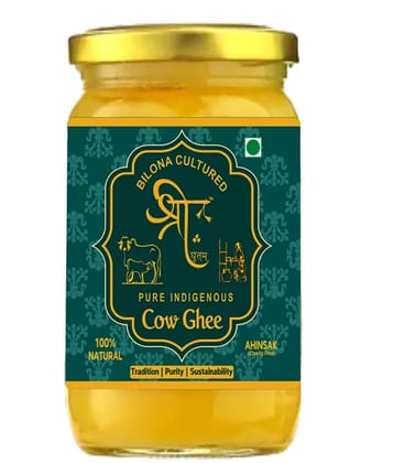 Pure Cow Ghee / A2  Cow Ghee / Desi Cow Ghee  - Shree Ghritam A2 Cow Bilona Ghee 1 Litre (a2-cow-desi-bilona-ghee-shree-ghritam-100-organic-a2-cow-bilona-ghee - 1L) by SHREE MAHALAKSHMI PRODUCTS