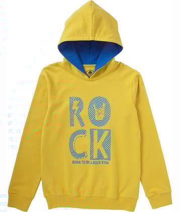 Cub Mcpaws Pack of 1 Boys Cotton Sweatshirt ( Yellow )