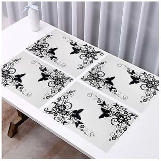 REVAXO placemats set of 64pcs/ table mat set of 4 pcs/ dining table placemat set of 4pcs/placemat set of 4 pcs