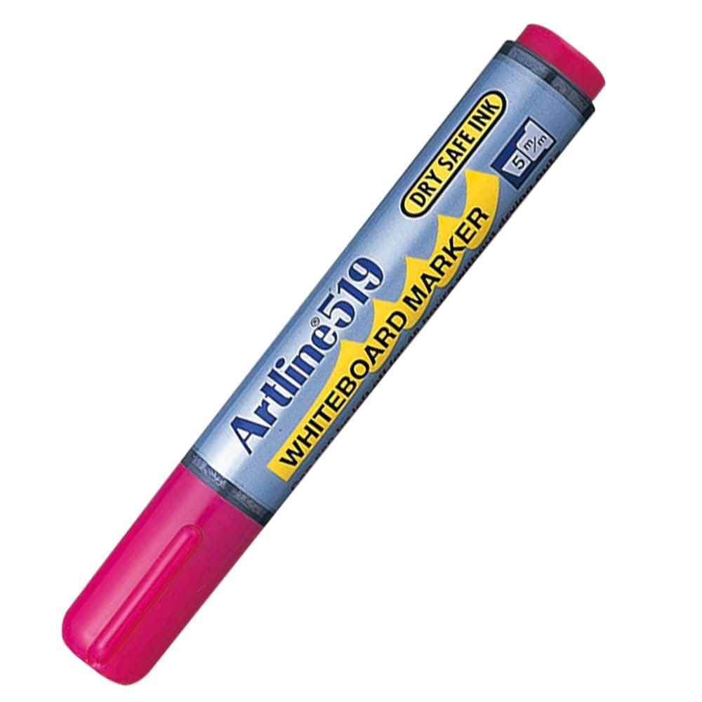 Artline 519 Whiteboard Marker Pack of 12 (Pink Colours) | For Classrooms, Offices, & Meeting Rooms