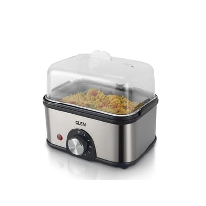 3 in 1 Electric Multi Cooker Egg Boiler - Steam, Cook & Boil, 45 Minutes Timer, 350W -(3035MC)