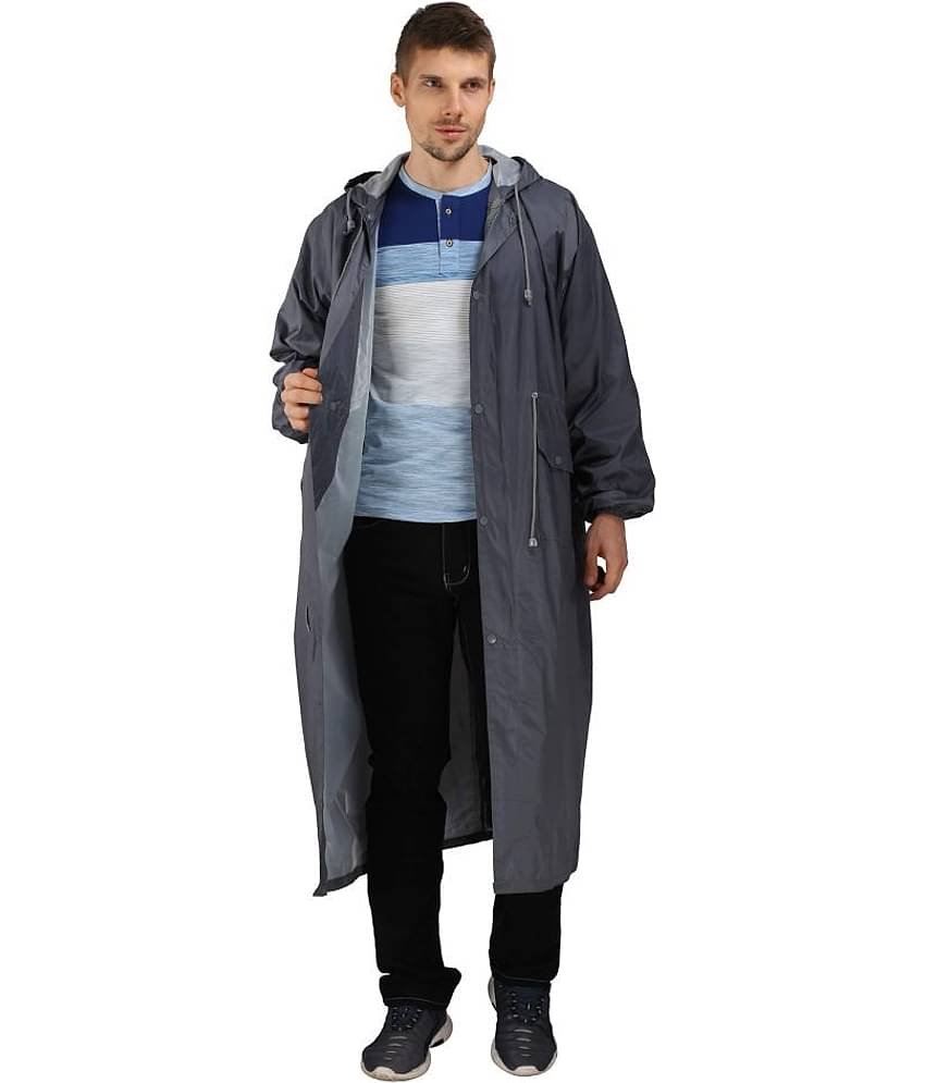 Goodluck Grey Rain Coat