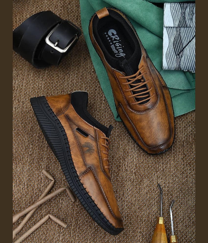 Rising Wolf 2070-Tan Tan Men's Lifestyle Shoes
