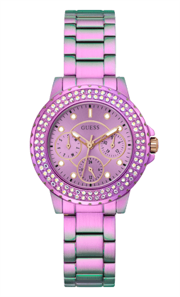 Guess Rose Gold Dial Women Watch - GW0410L4-Rose Gold