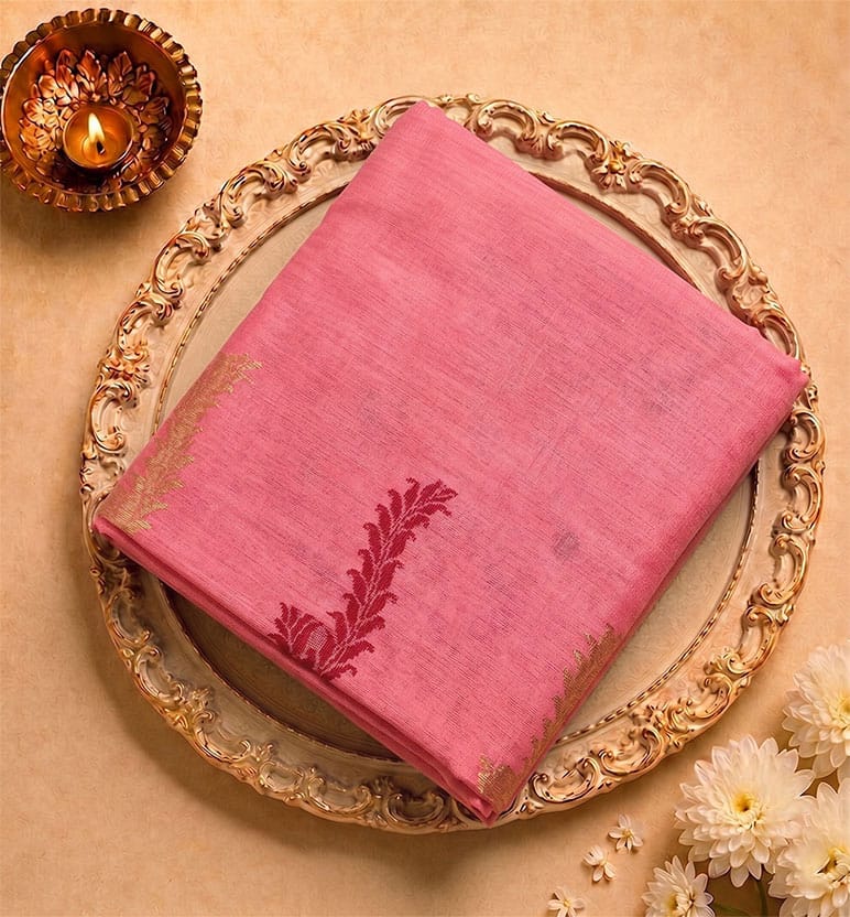 Handloom Chanderi Silk Cotton Saree