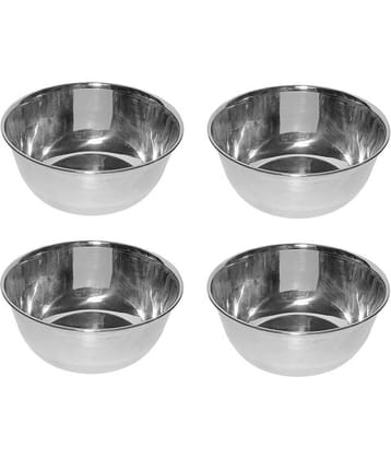 A & H ENTERPRISES - Stainless Steel Cereal Bowl 200 mL ( Set of 4 )
