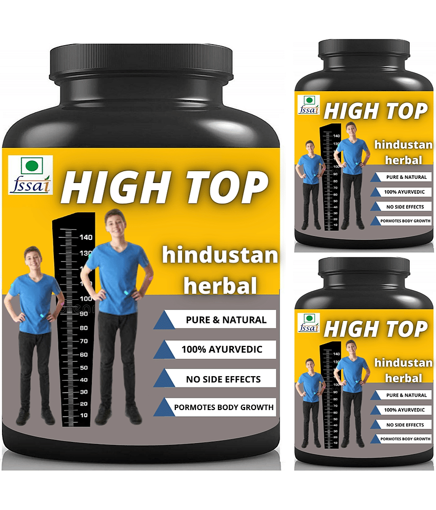 Hindustan Herbal high top plain flavor 0.3 kg Powder Pack of 3