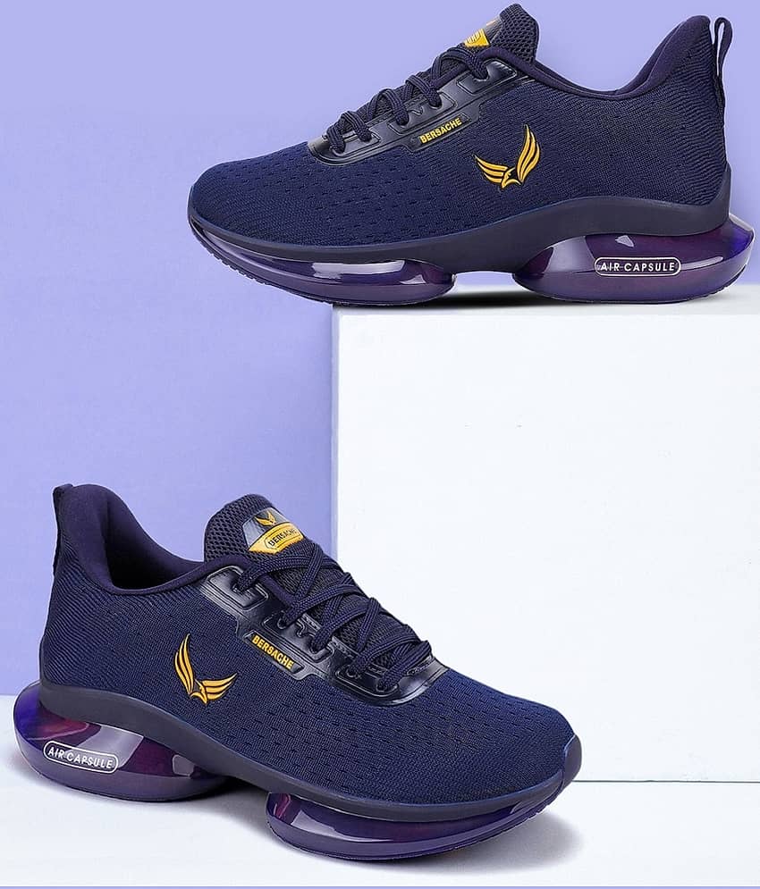 Bersache Men Casual Shoes Blue Men's Outdoor Shoes